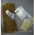 Golden Cow Split Leather Aluminium Foil Welding Work Glove